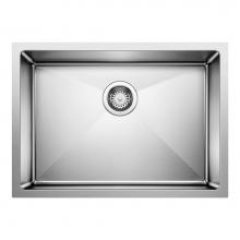 Blanco 443146 - Quatrus R15 25'' Single Bowl Undermount Stainless Steel Kitchen Sink