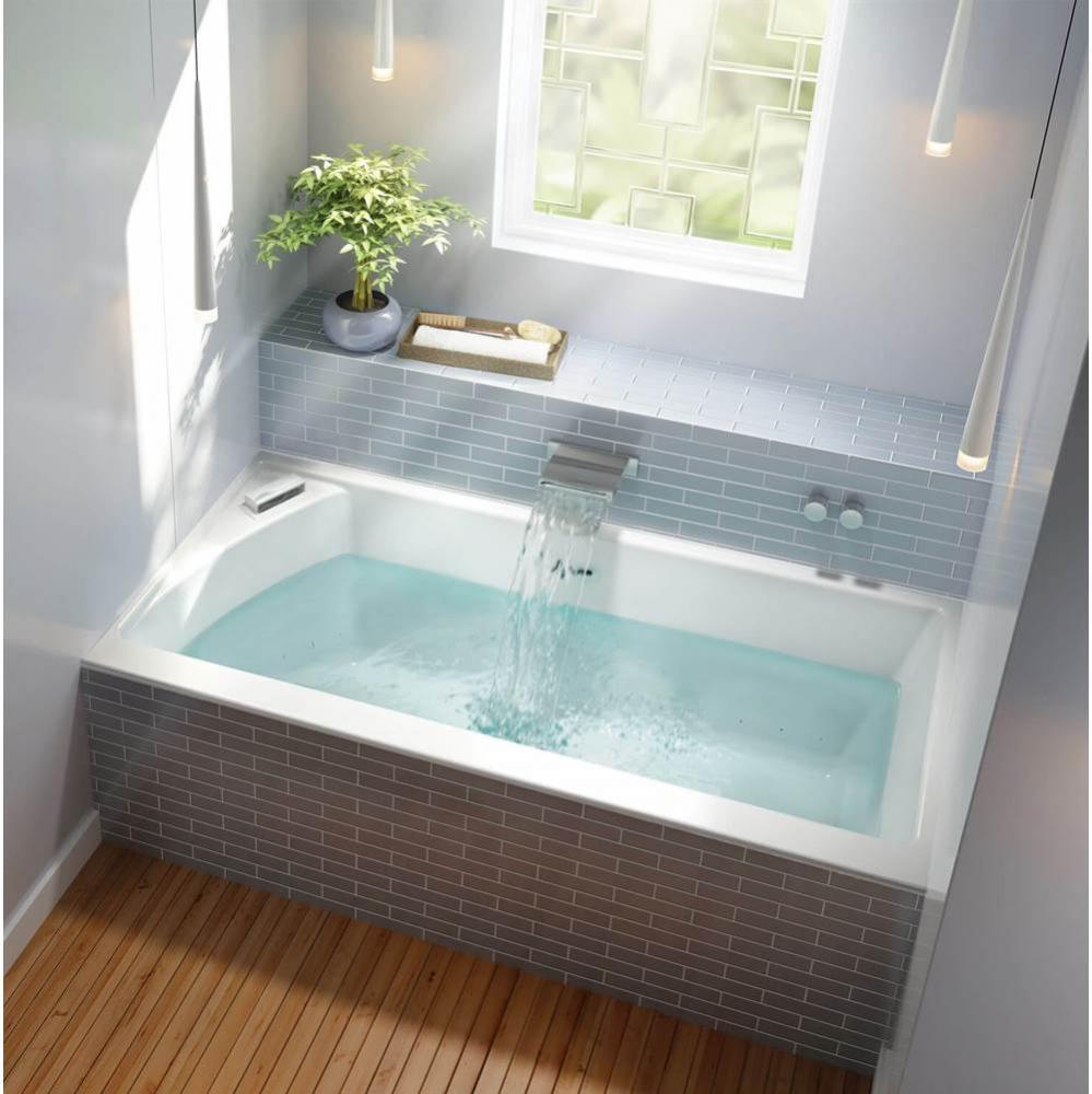 CITTI TRIO 6032 RIGHT INSERT TUB SLIM DECK BISCUIT