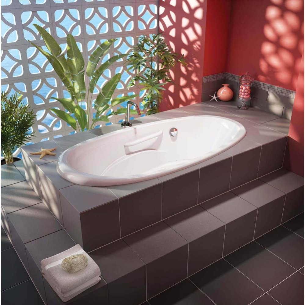 Essencia 7236 Oval Freestanding Tmu White