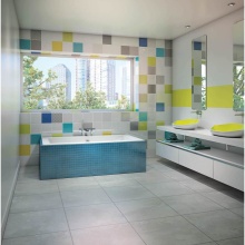 Bain Ultra BOOVRI10N-01 - Origami 7242 Slim Tub White