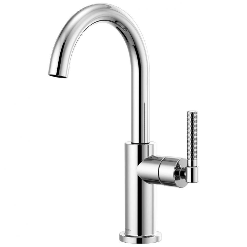 Litze® Bar Faucet with Arc Spout and Knurled Handle Kit