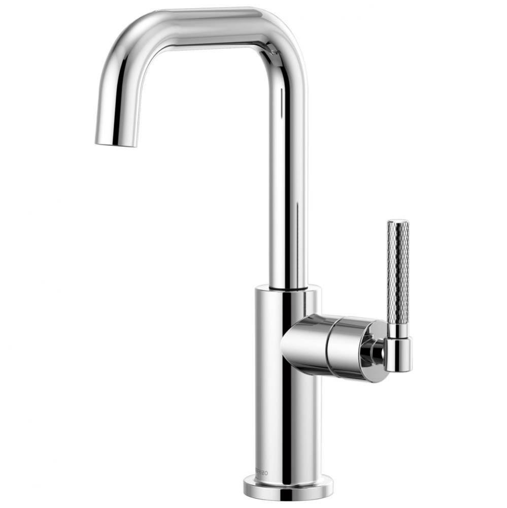Litze® Bar Faucet with Square Spout and Knurled Handle Kit