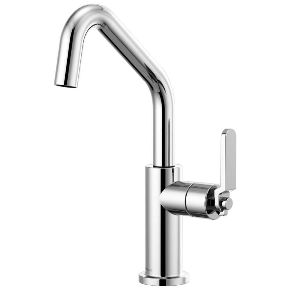 Litze® Bar Faucet with Angled Spout and Industrial Handle Kit