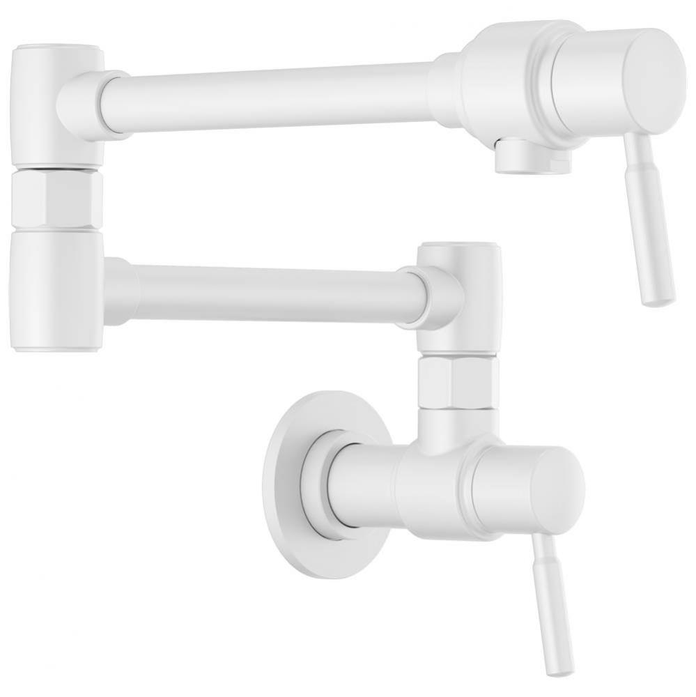 European Wall Mount Pot Filler Faucet