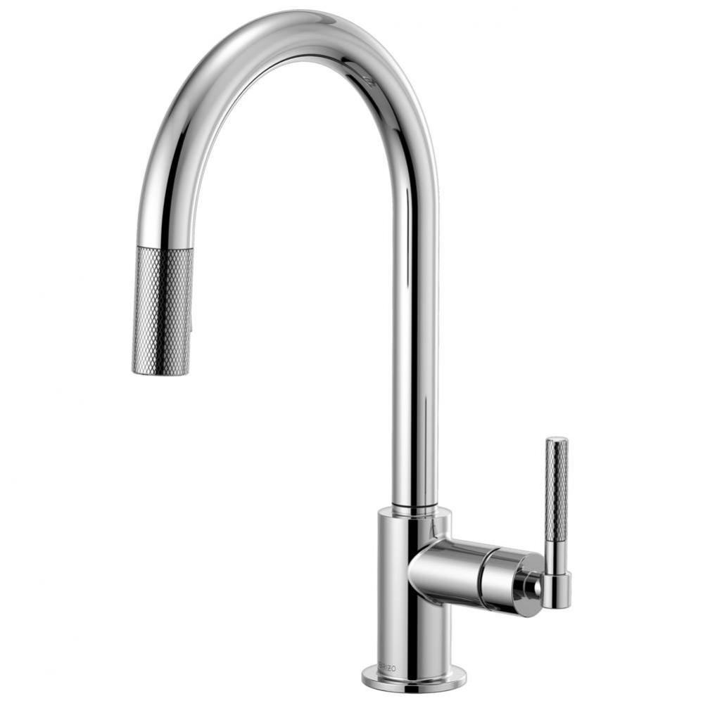 Litze® Pull-Down Faucet with Arc Spout and Knurled Handle