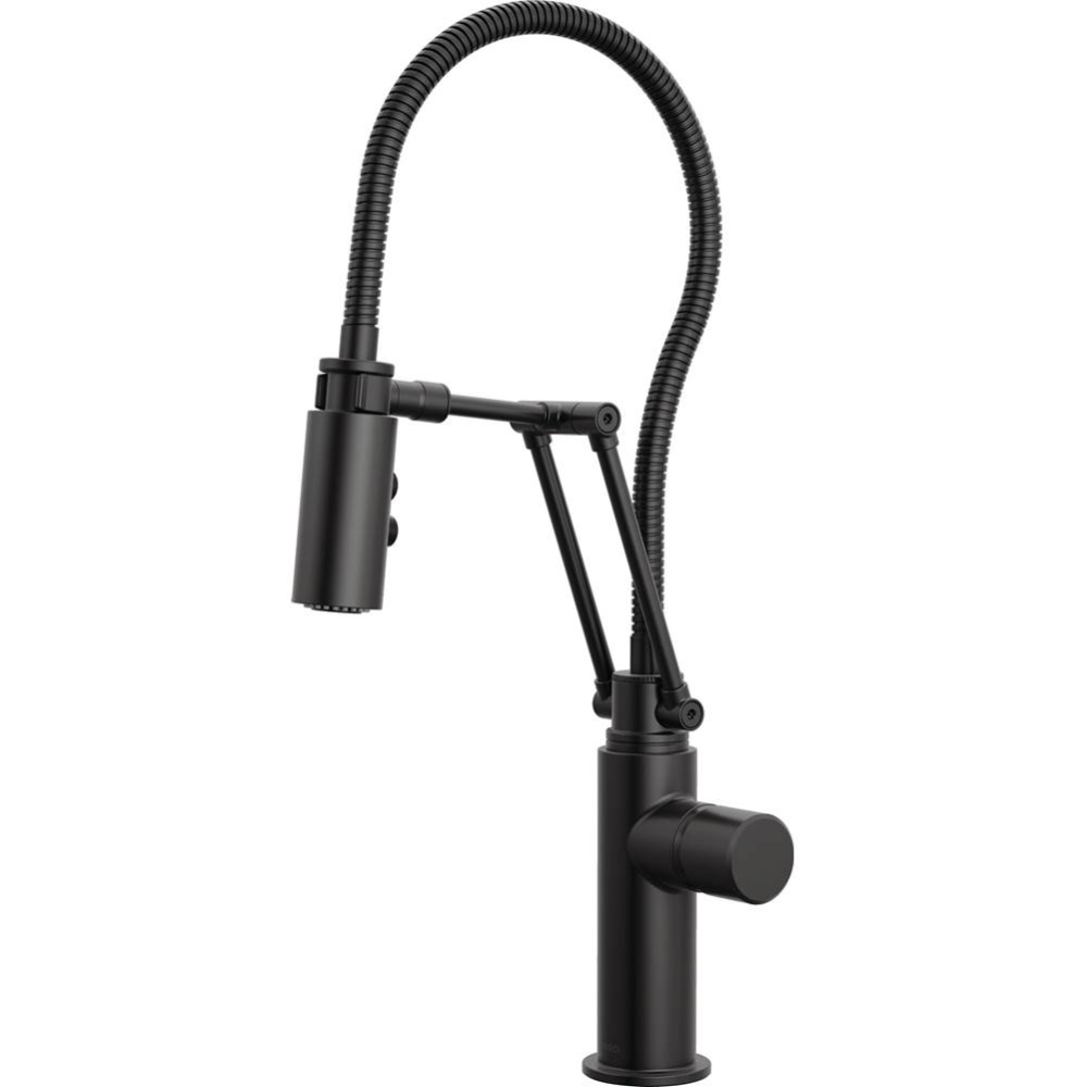 Odin® Articulating Kitchen Faucet with Finished Hose - Less Handle