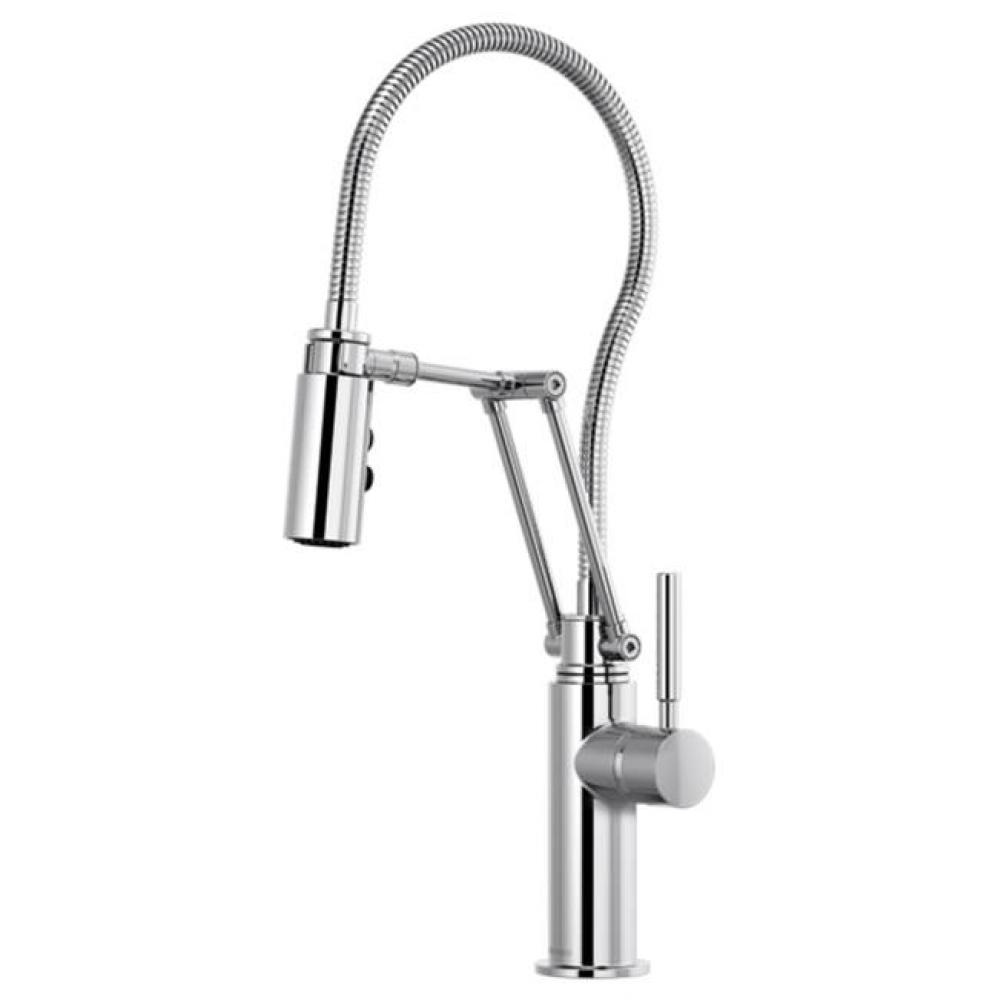 Solna® Articulating Faucet With Finished Hose