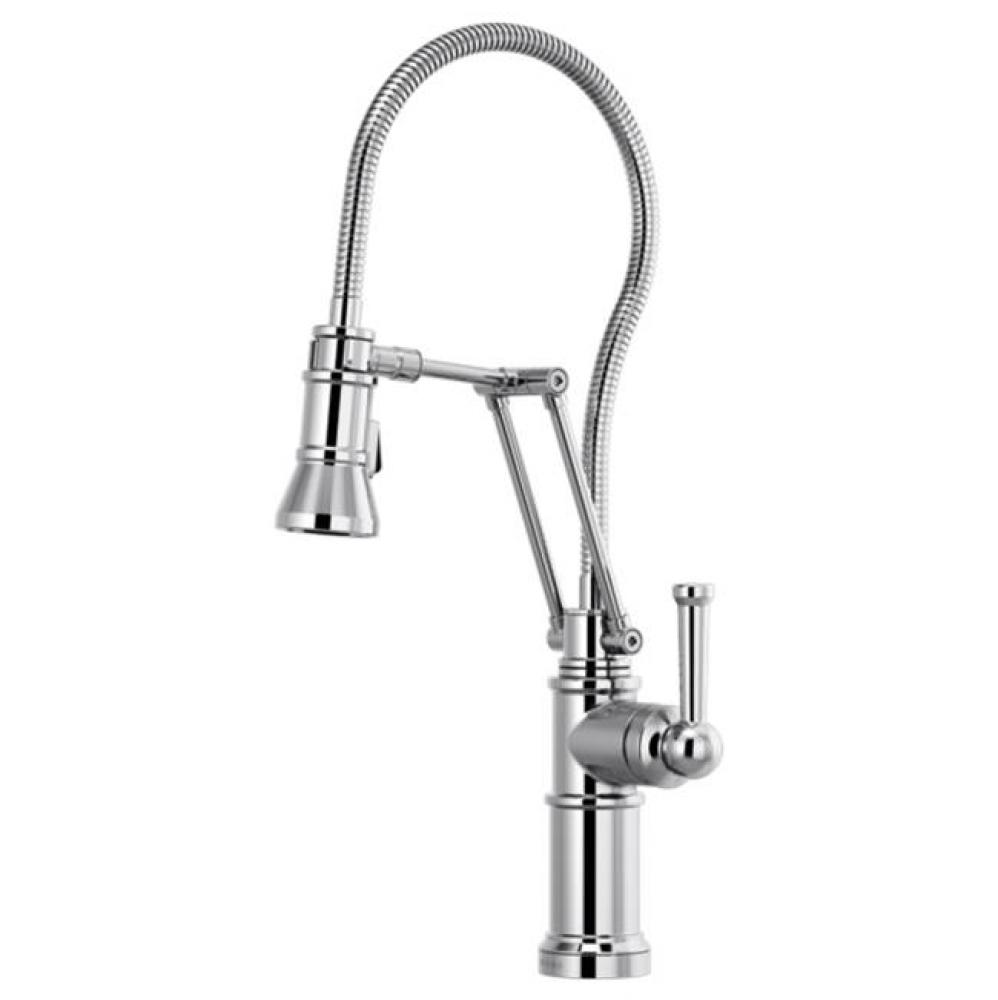 Artesso® Articulating Faucet With Finished Hose
