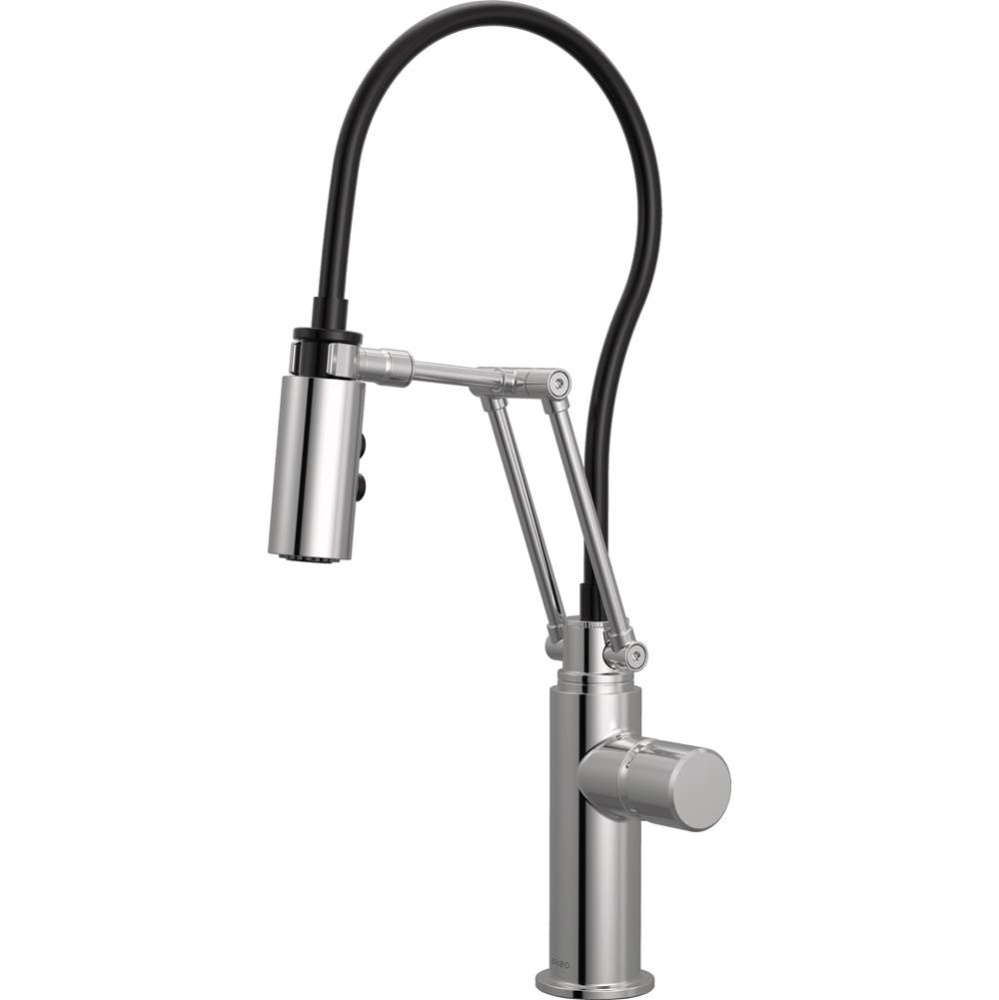 Odin Articulating Kitchen Faucet - Less Handle