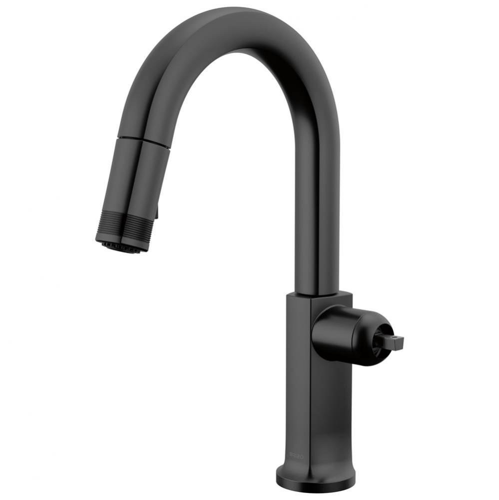 Kintsu® Pull-Down Prep Faucet with Arc Spout - Less Handle