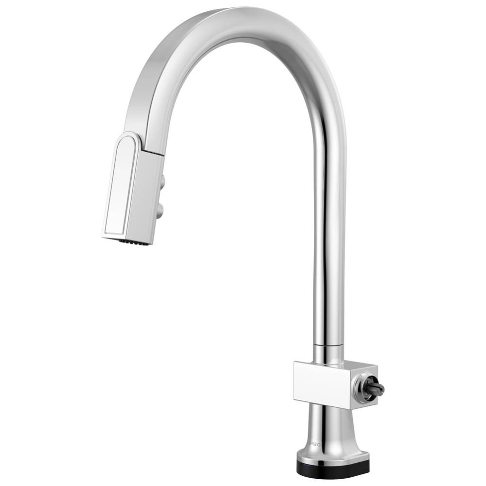 Frank Lloyd Wright SmartTouch Pull-Down Kitchen Faucet with Arc Spout - Less Handle