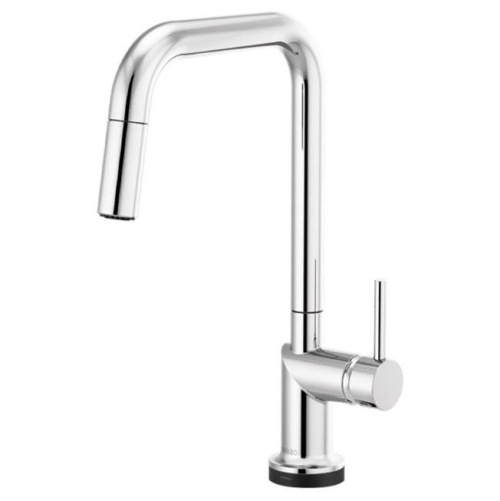 Odin® SmartTouch® Pull-Down Kitchen Faucet with Square Spout - Less Handle
