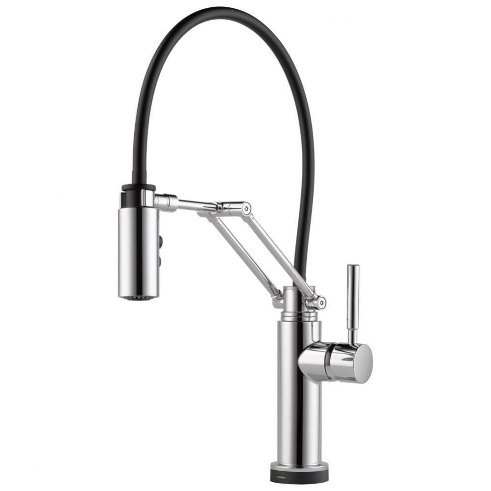 Solna® Single Handle Articulating Kitchen Kitchen Faucet with SmartTouch® Technology
