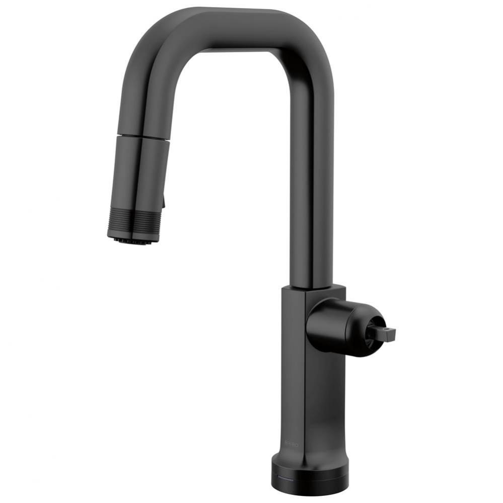 Kintsu® SmartTouch® Pull-Down Prep Faucet with Square Spout - Less Handle