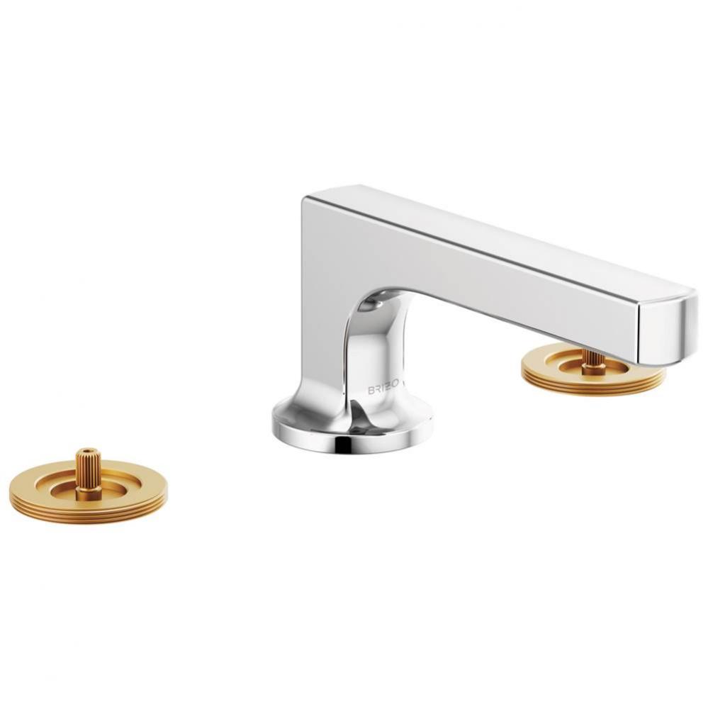 Kintsu® Widespread Lavatory Faucet with Low Spout - Less Handles 1.5 GPM