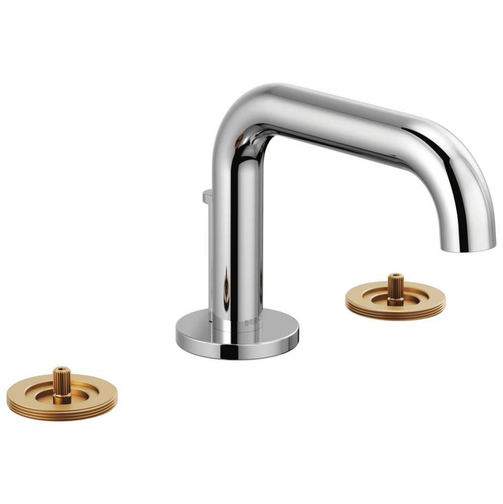 Litze® Widespread Lavatory Faucet with Low Spout - Less Handles 1.5 GPM