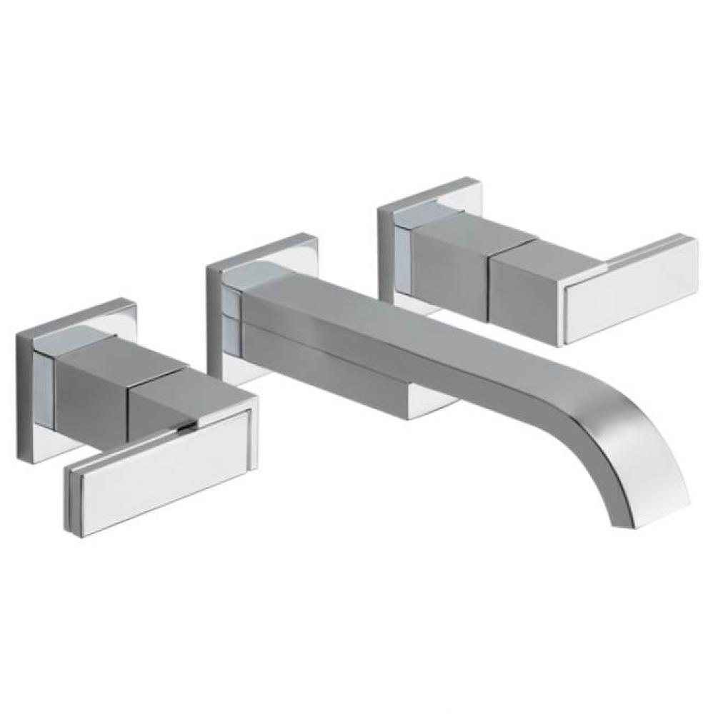 Siderna® Two-Handle Wall Mount Lavatory Faucet - Less Handles 1.5 GPM