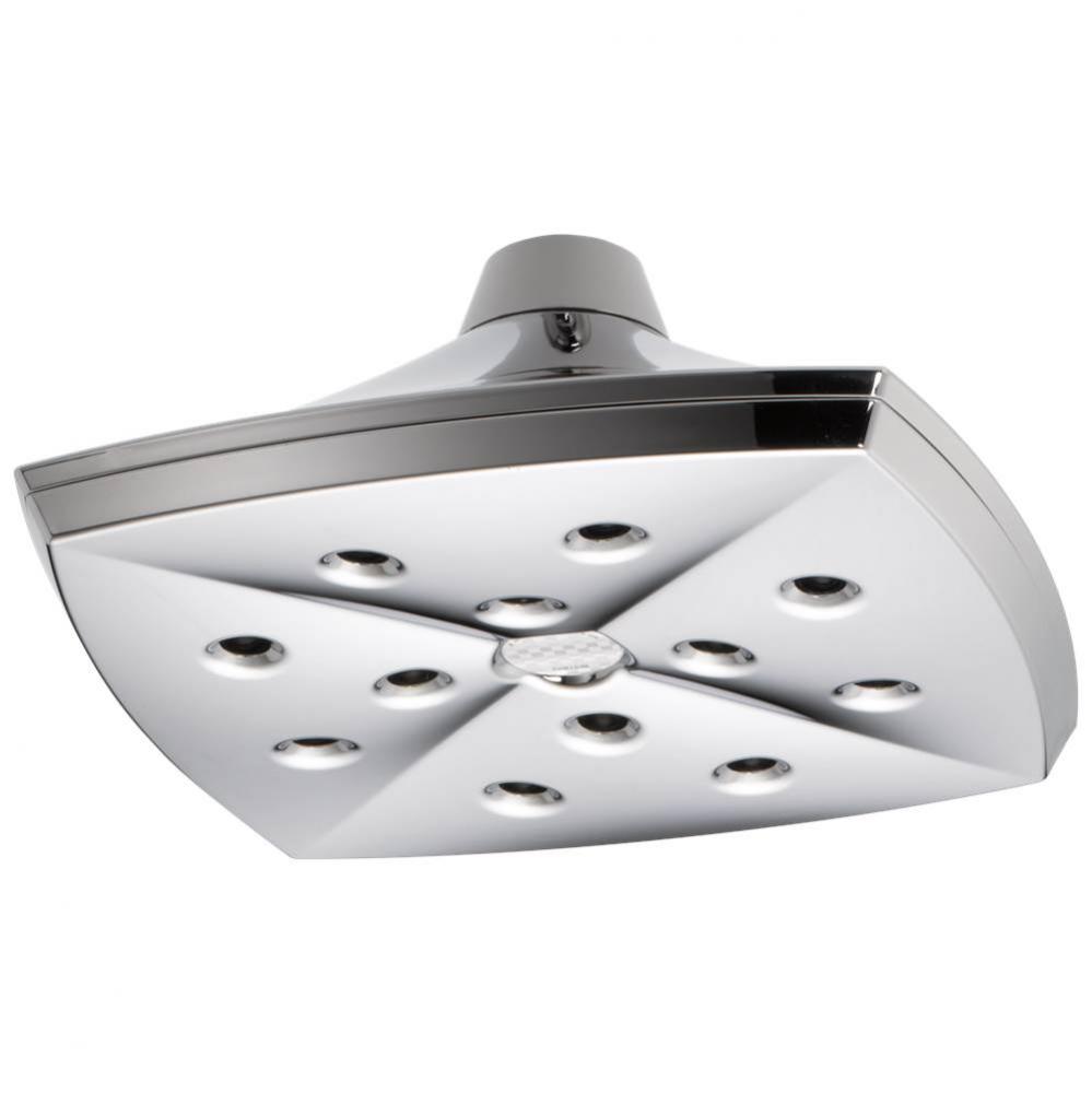 Charlotte® H2OKinetic®Square Raincan Showerhead