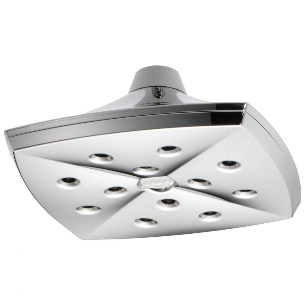 Charlotte® H2OKinetic®Square Raincan Showerhead