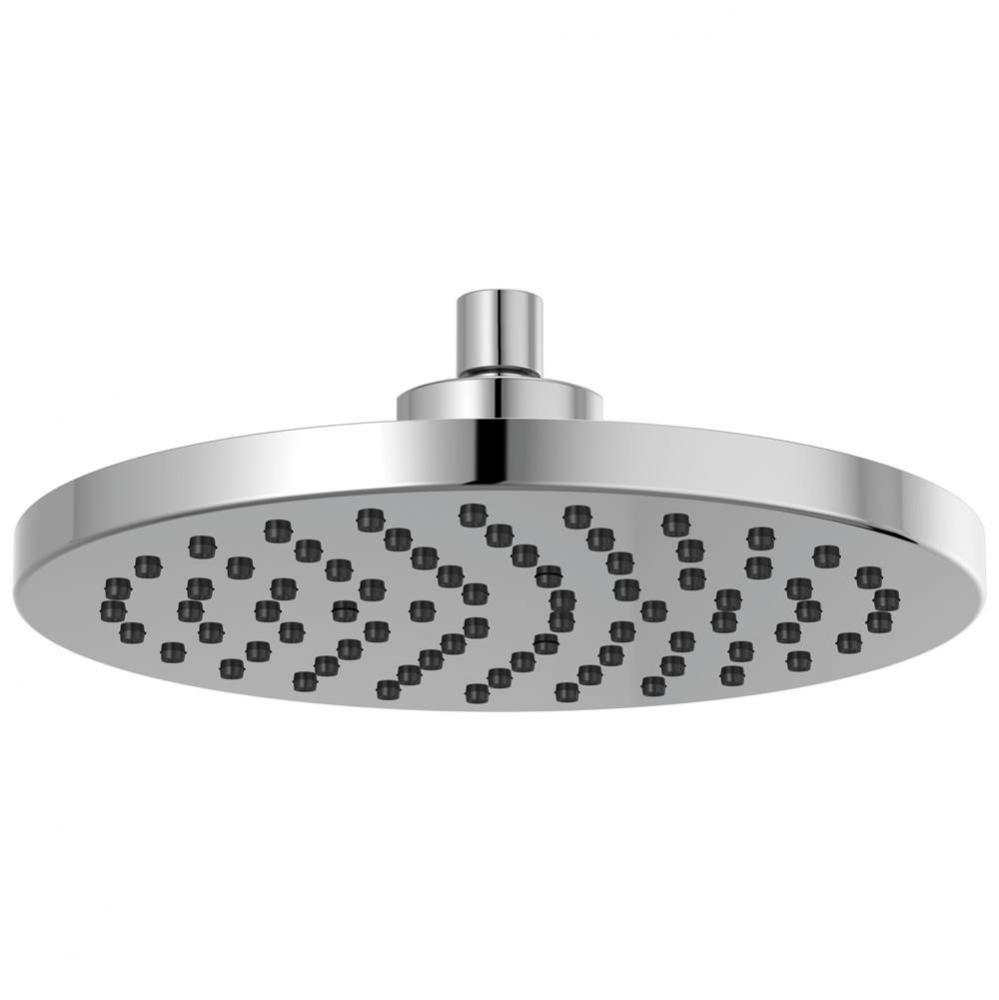 Universal Showering 10'' Linear Round Single-Function Raincan Shower Head - 2.5 GPM