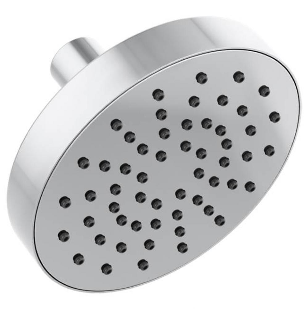 Universal Showering 5'' Linear Round Single-Function Wall Mount Shower Head - 2.5 GPM