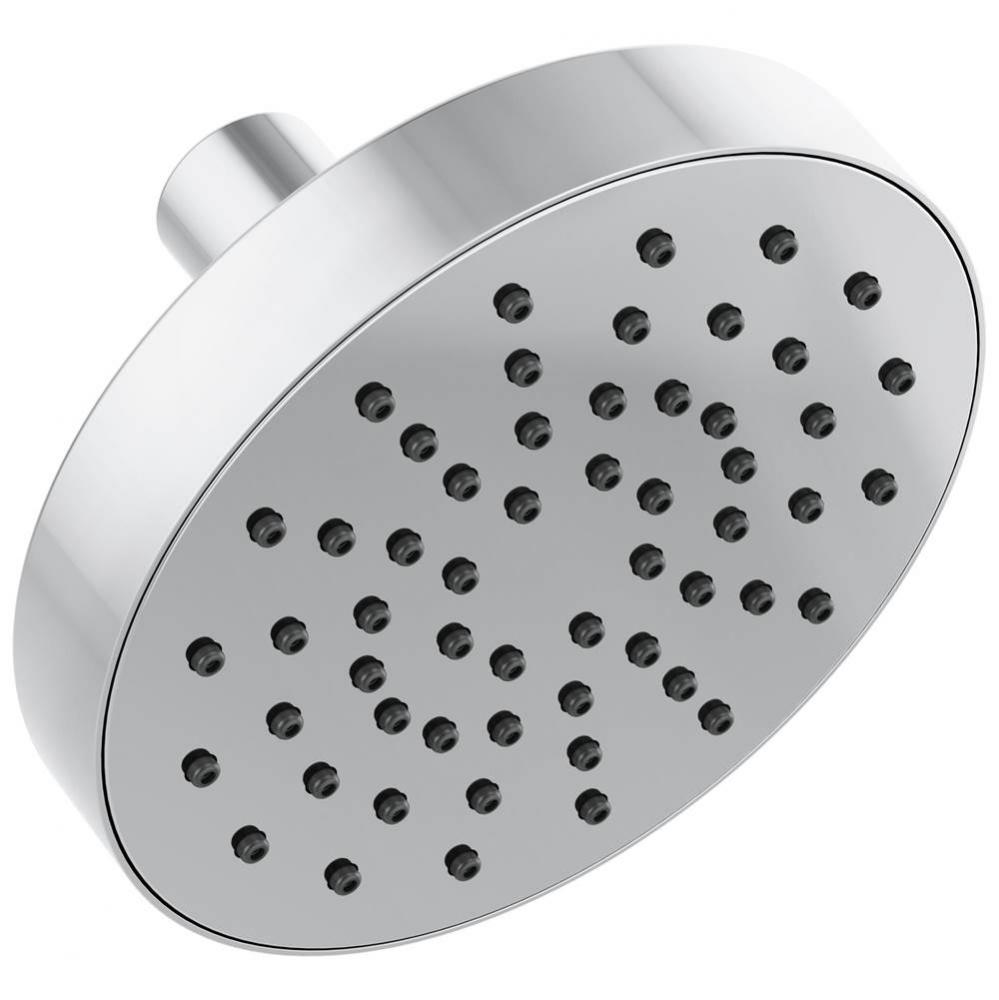 Universal Showering 5'' Linear Round Single-Function Wall Mount Shower Head - 2.5 GPM