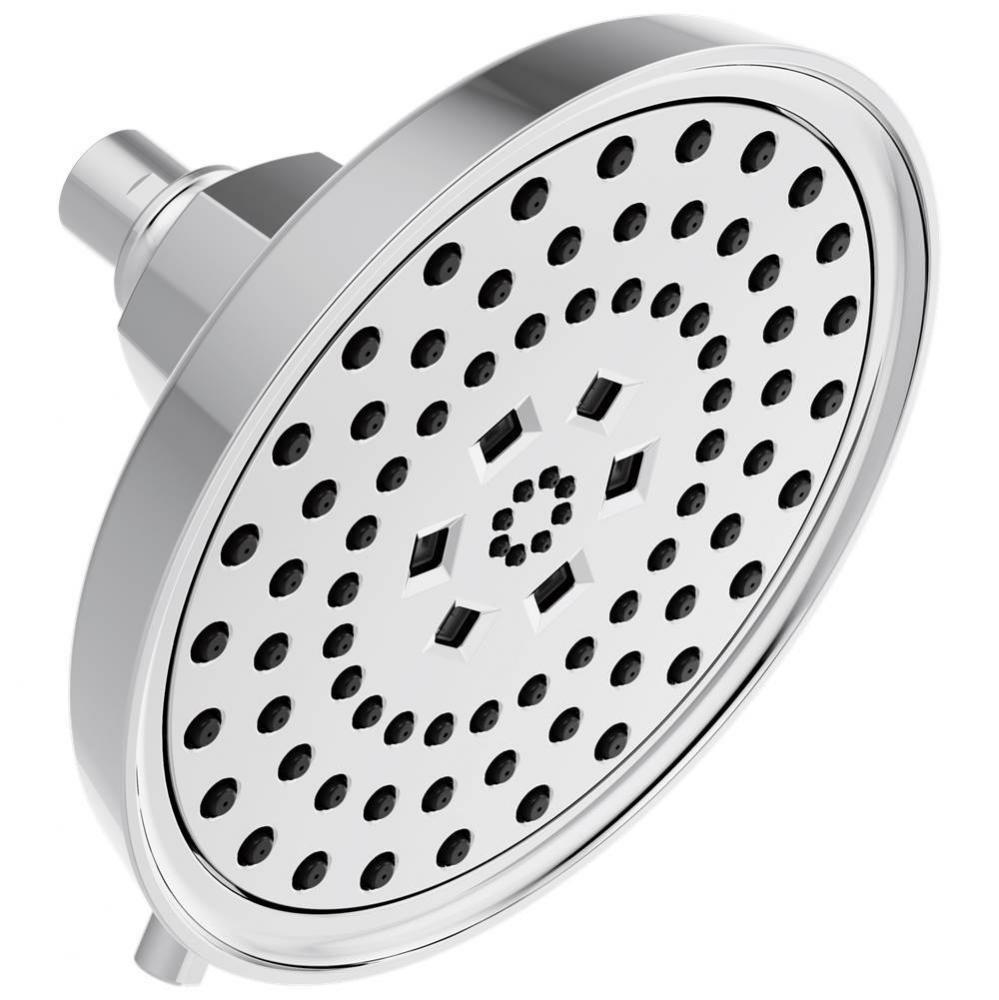 Invari® 7 5/8'' H2Okinetic® Round Multi-Function Shower Head - 2.5 GPM