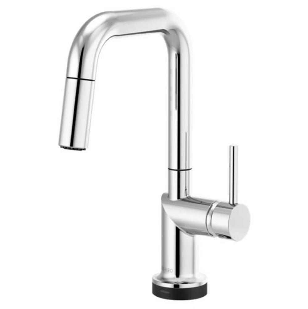 Odin® SmartTouch® Pull-Down Prep Kitchen Faucet with Square Spout - Less Handle