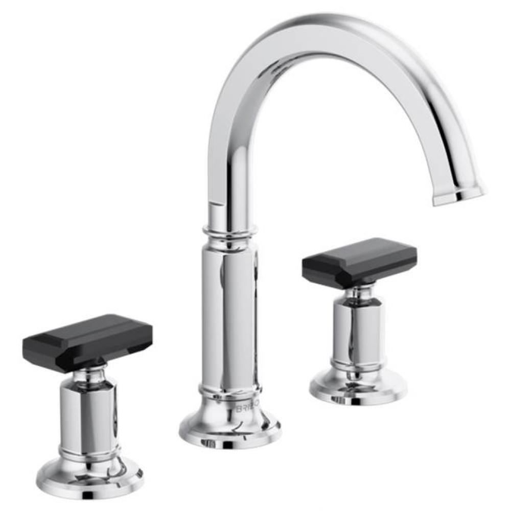 Invari® Widespread Lavatory Faucet with Arc Spout - Less Handles 1.2 GPM