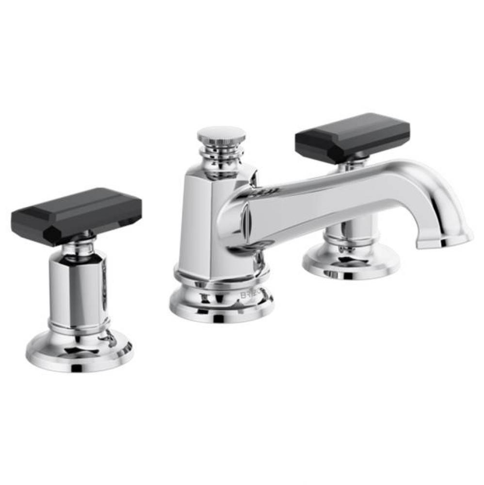 Invari® Widespread Lavatory Faucet with Angled Spout - Less Handles 1.5 GPM