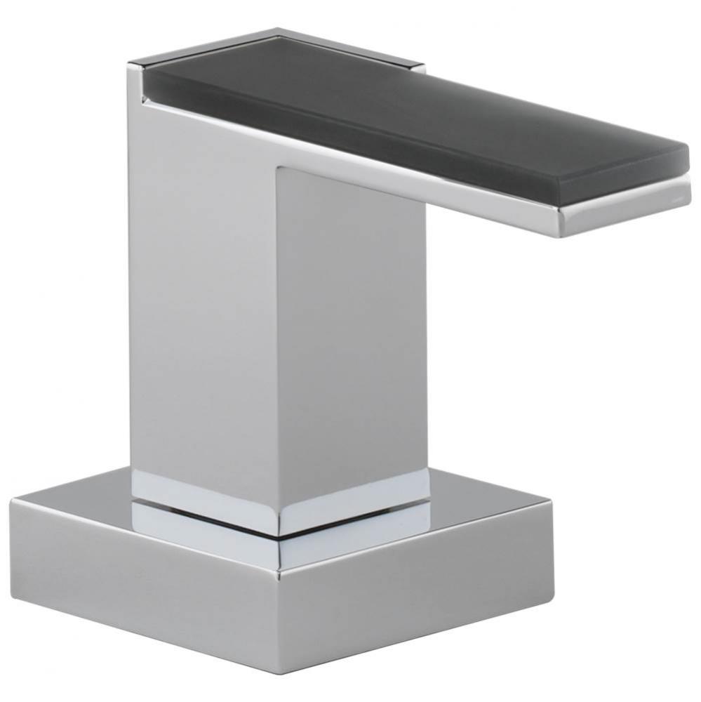 Siderna® Roman Tub Faucet Solar Gray Glass Lever Handle Kit