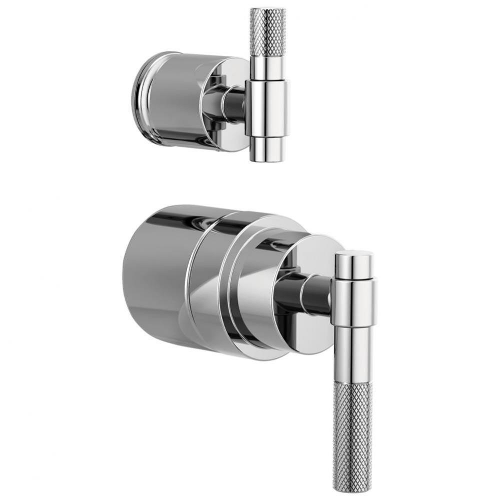 Litze® Pressure Balance Valve with Integrated Diverter Trim T-Lever Handle Kit