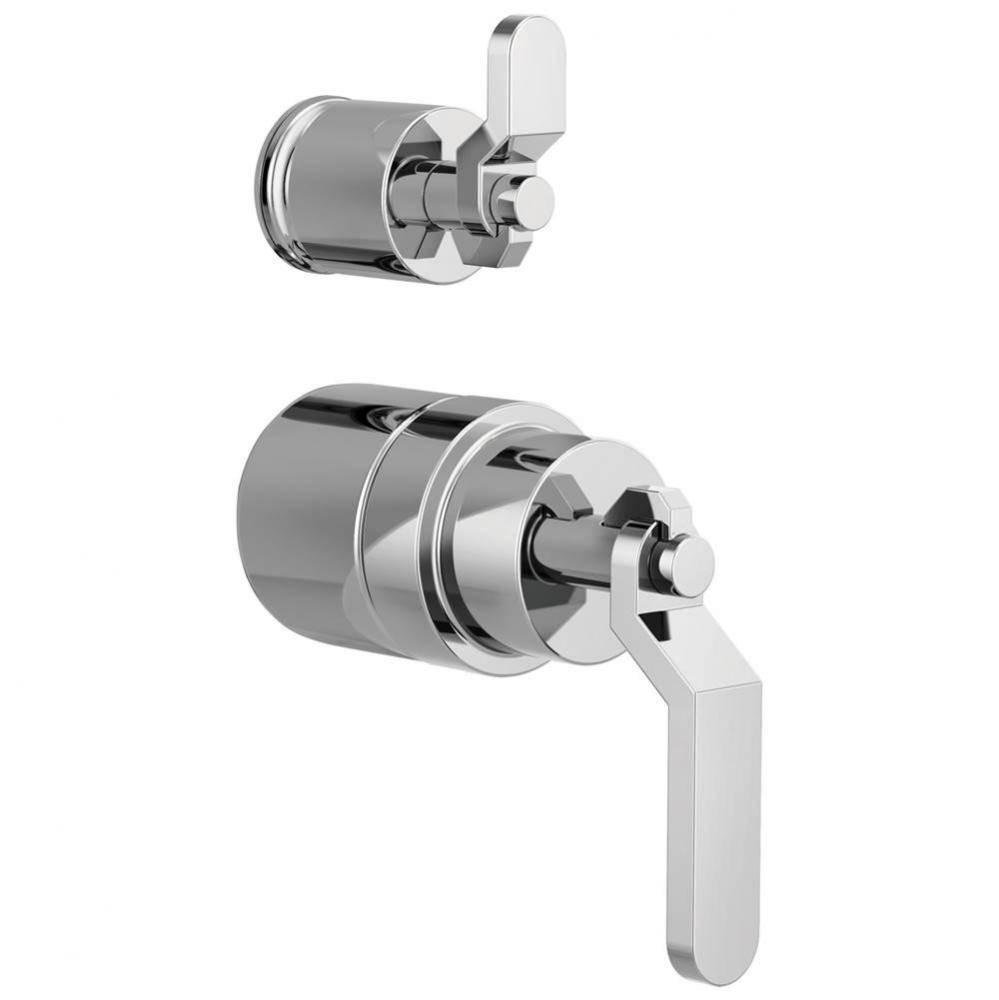 Litze® Pressure Balance Valve with Integrated Diverter Trim Industrial Lever Handle Kit