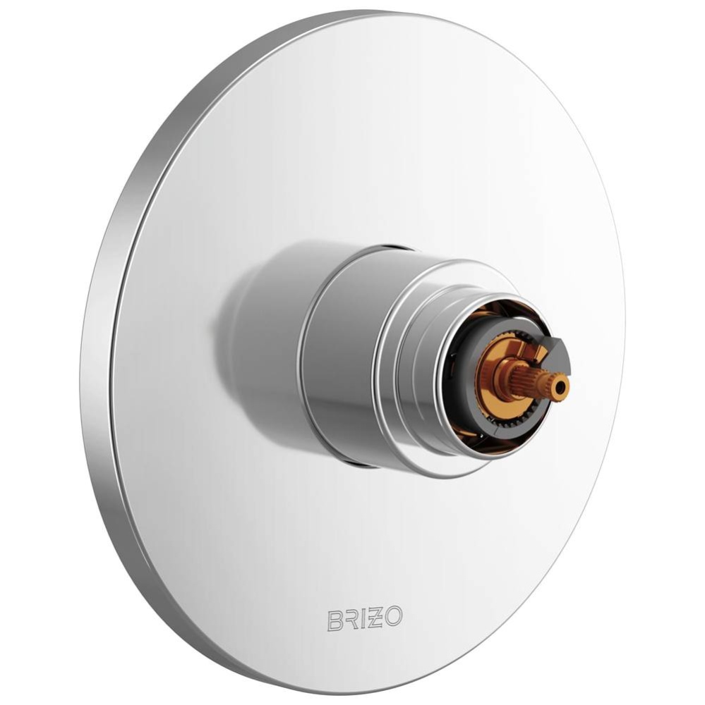 Roccesco Sensori Thermostatic Valve Trim - Less Handle Chrome