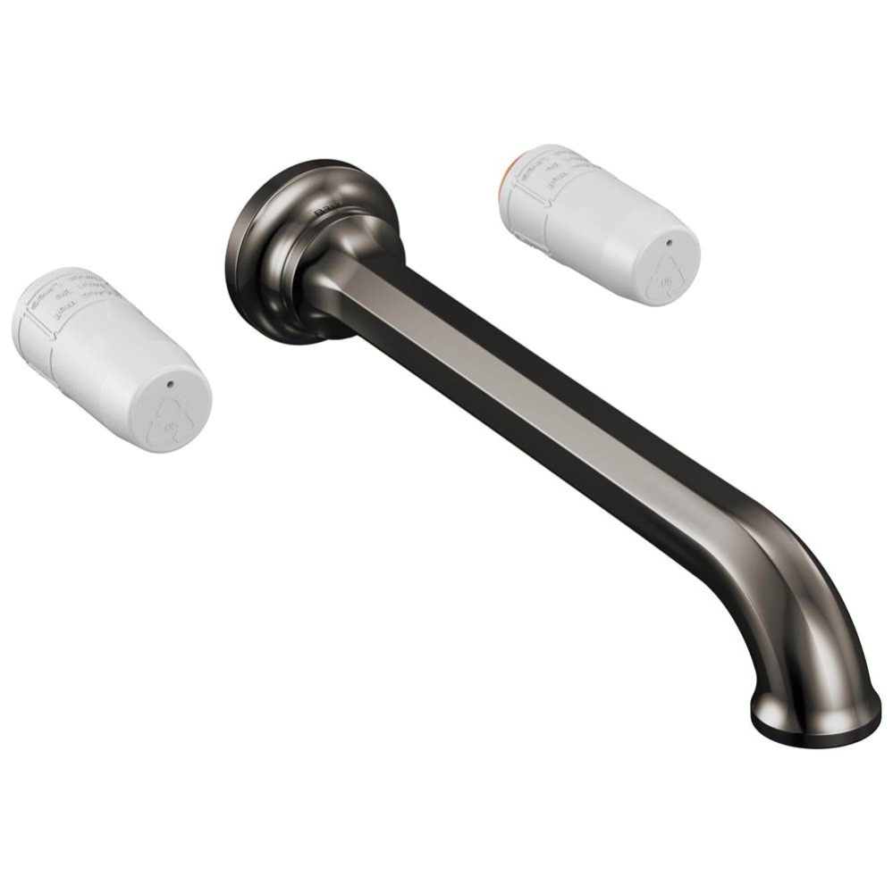 Beauclere™ Two Handle Wall Mount Tub Filler - Less Handles