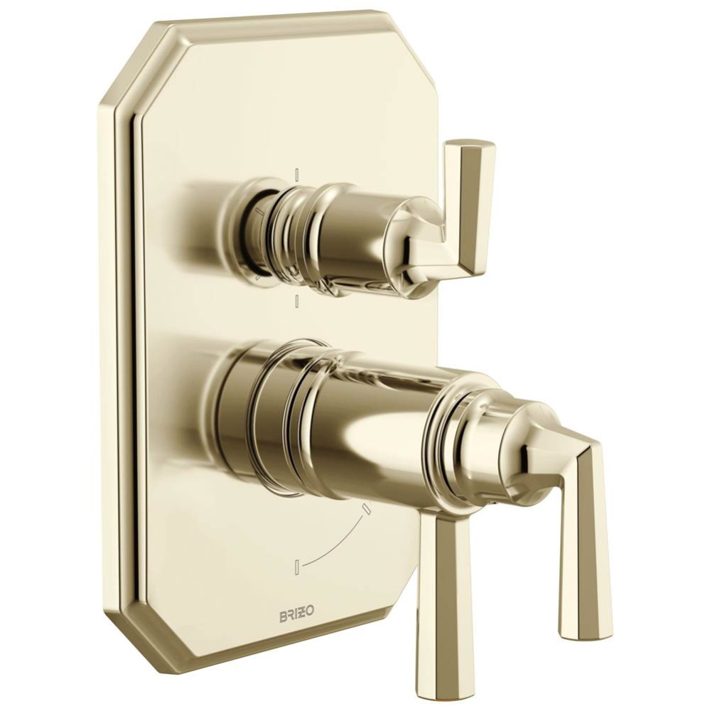 Beauclere™ TempAssure Thermostatic Valve with Integrated 6-Function Diverter Trim