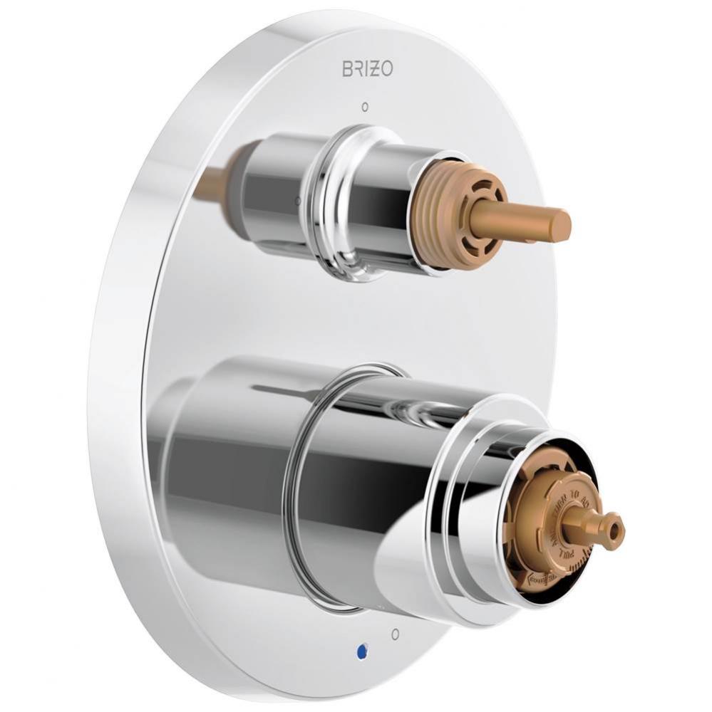 Odin® Pressure Balance Valve with Integrated 3-Function Diverter Trim  - Less Handles