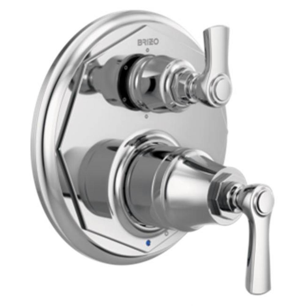 Rook® Pressure Balance Valve with Integrated 6-Function Diverter Trim