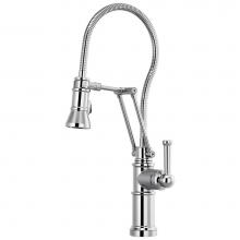 Brizo 63125LF-PC - Artesso® Articulating Faucet With Finished Hose