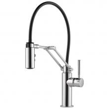 Brizo 63221LF-PC - Solna® Single Handle Articulating Kitchen Faucet