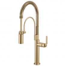 Brizo 63344LF-GL - Litze® Semi-Professional Kitchen Faucet - Industrial Handle