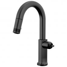 Brizo 63906LF-BLLHP - Kintsu® Pull-Down Prep Faucet with Arc Spout - Less Handle