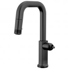Brizo 63907LF-BLLHP - Kintsu® Pull-Down Prep Faucet with Square Spout - Less Handle
