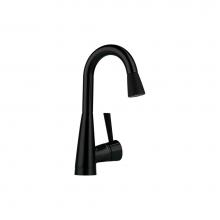 Brizo 63970LF-BLST - Venuto: Single Handle Pull-Down Prep Faucet