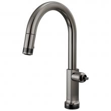 Brizo 64006LF-BNXLHP-L - Kintsu® SmartTouch® Pull-Down Faucet with Arc Spout - Less Handle