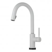 Brizo 64020LF-MW - Brizo Solna: Single Handle Single Hole Pull-Down Kitchen Faucet with SmartTouch(R)
