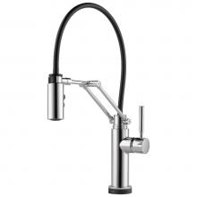 Brizo 64221LF-PC - Solna® Single Handle Articulating Kitchen Kitchen Faucet with SmartTouch® Technology