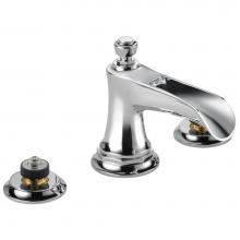 Brizo 65361LF-PCLHP - Rook® Widespread Lavatory Faucet with Channel Spout - Less Handles 1.5 GPM