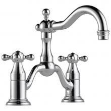 Brizo 65538LF-PC - Tresa® Two-Handle Widespread Bridge Lavatory Faucet