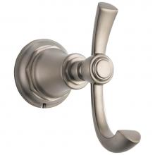 Brizo 693561-NK - Rook® Double Robe Hook